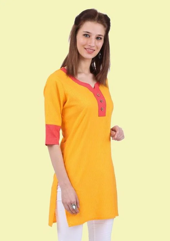 Shop Solid Kurtis for Women Online at the Best Price on Libas
