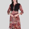 Forest Brown Black Casual Kurtis for Women