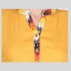 Bumblebee Yellow Solid Casual Kurtis for Women