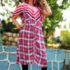 Watermelon Pink Casual Kurtis for Women