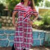 Watermelon Pink Casual Kurtis for Women