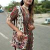 Off White Striped Printed Casual Kurtis for Women
