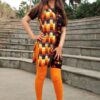 Black Printed Short Kurtis for Women