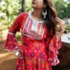 Multicolor Long Frock for Women