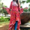 Multicolor Long Frock for Women