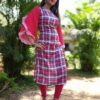 Bubblegum Pink Formal Kurtis for Women
