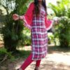 Bubblegum Pink Formal Kurtis for Women