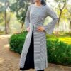 Black & White Stripes Formal Kurtis for Women